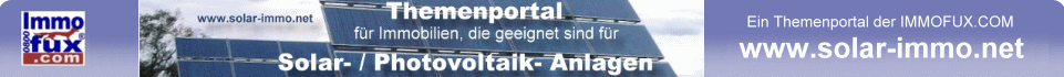 geeignet für Photovoltaik / Solaranlage